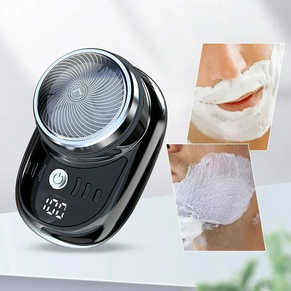 Mini Shaver Compact USB Rechargeable Digital Display