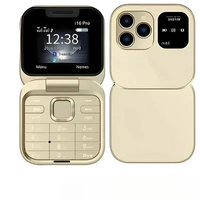 Mobile Phone Foldable Dual SIM Tactile Keypad