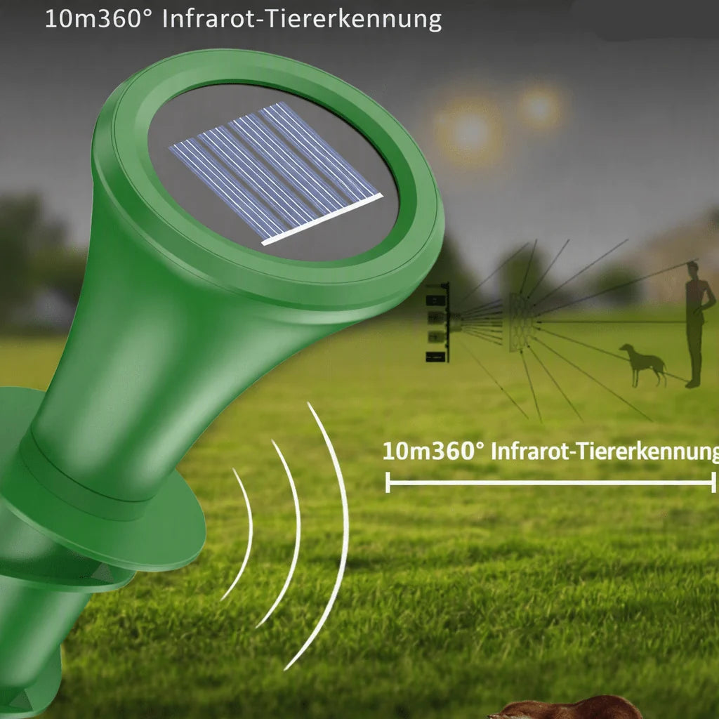 Mole Repellent Solar-Powered Vibrations IP65 Waterproof