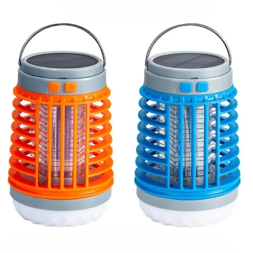 Mosquito Zapper Lantern Solar & USB Rechargeable Waterproof⏎