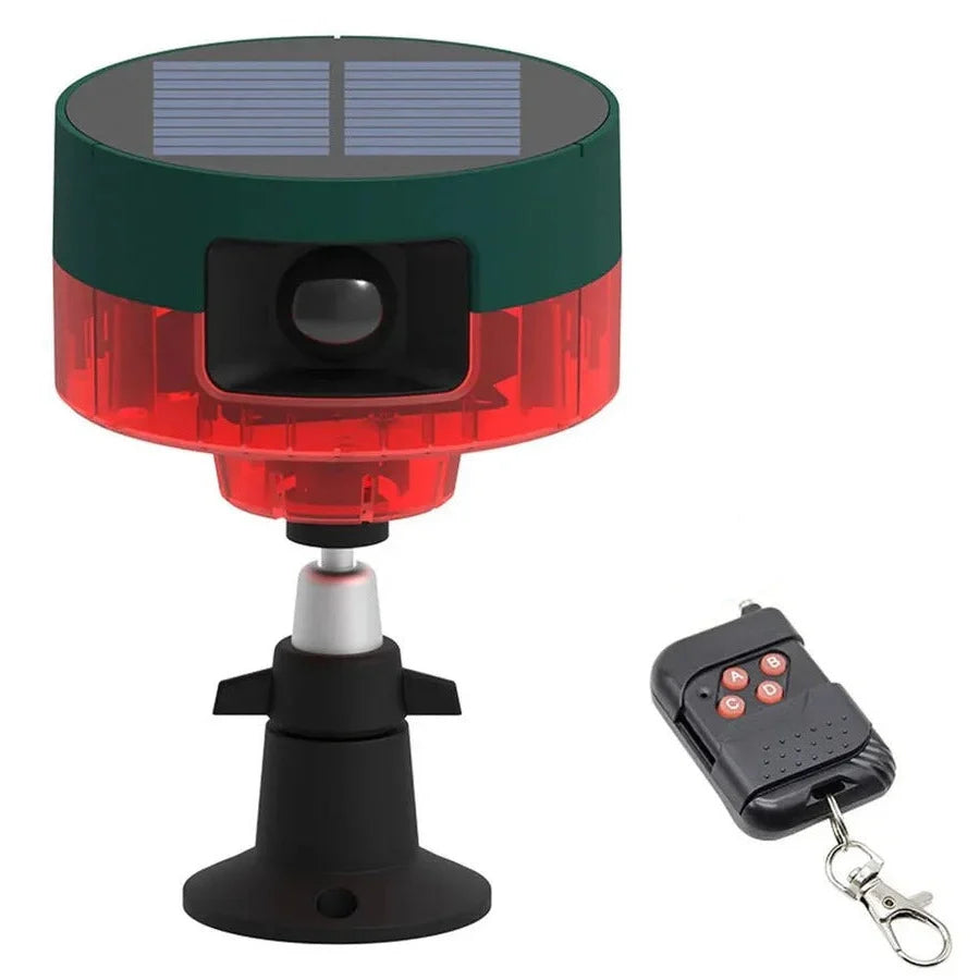 Motion Sensor Wildlife Repeller Solar 360 Degree Coverage