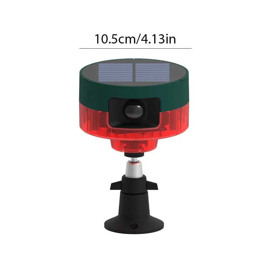 Motion Sensor Wildlife Repeller Solar 360 Degree Coverage