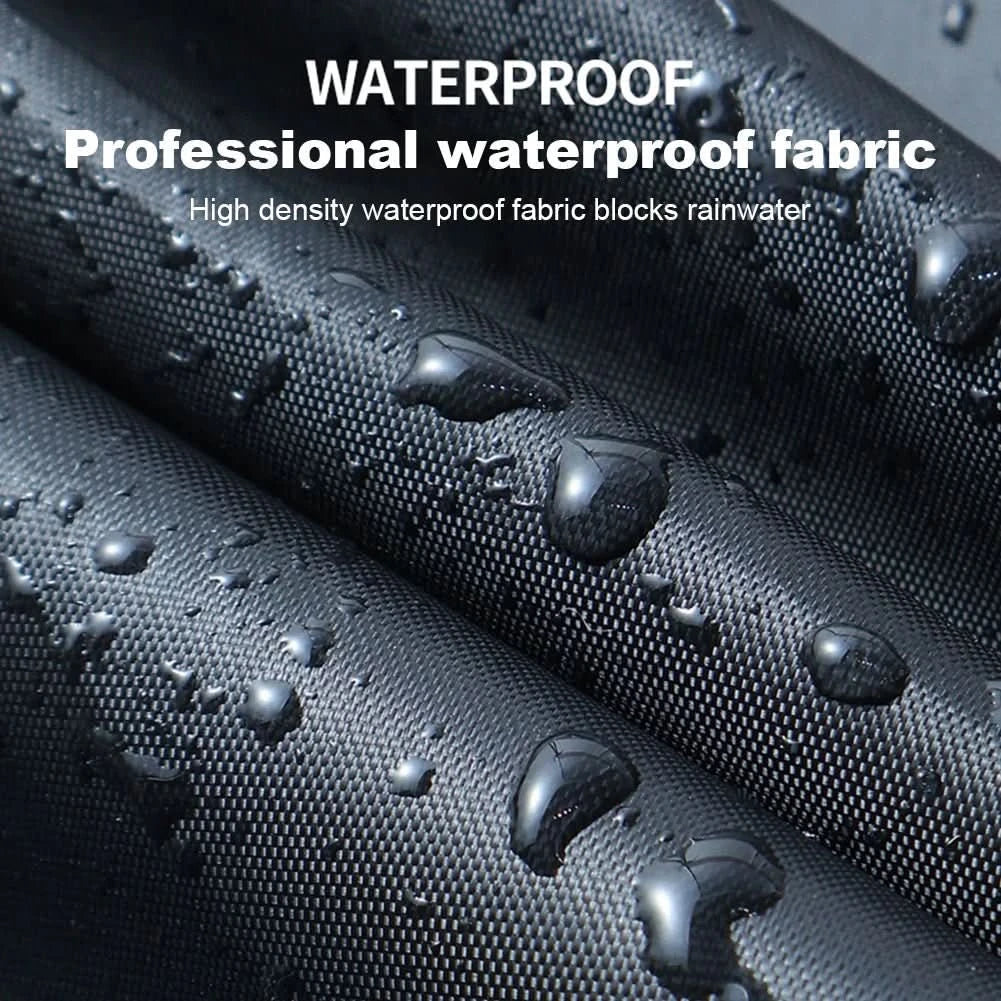 Motorcycle Cover Waterproof UV-Resistant With Reflective Strips & Lock Hole