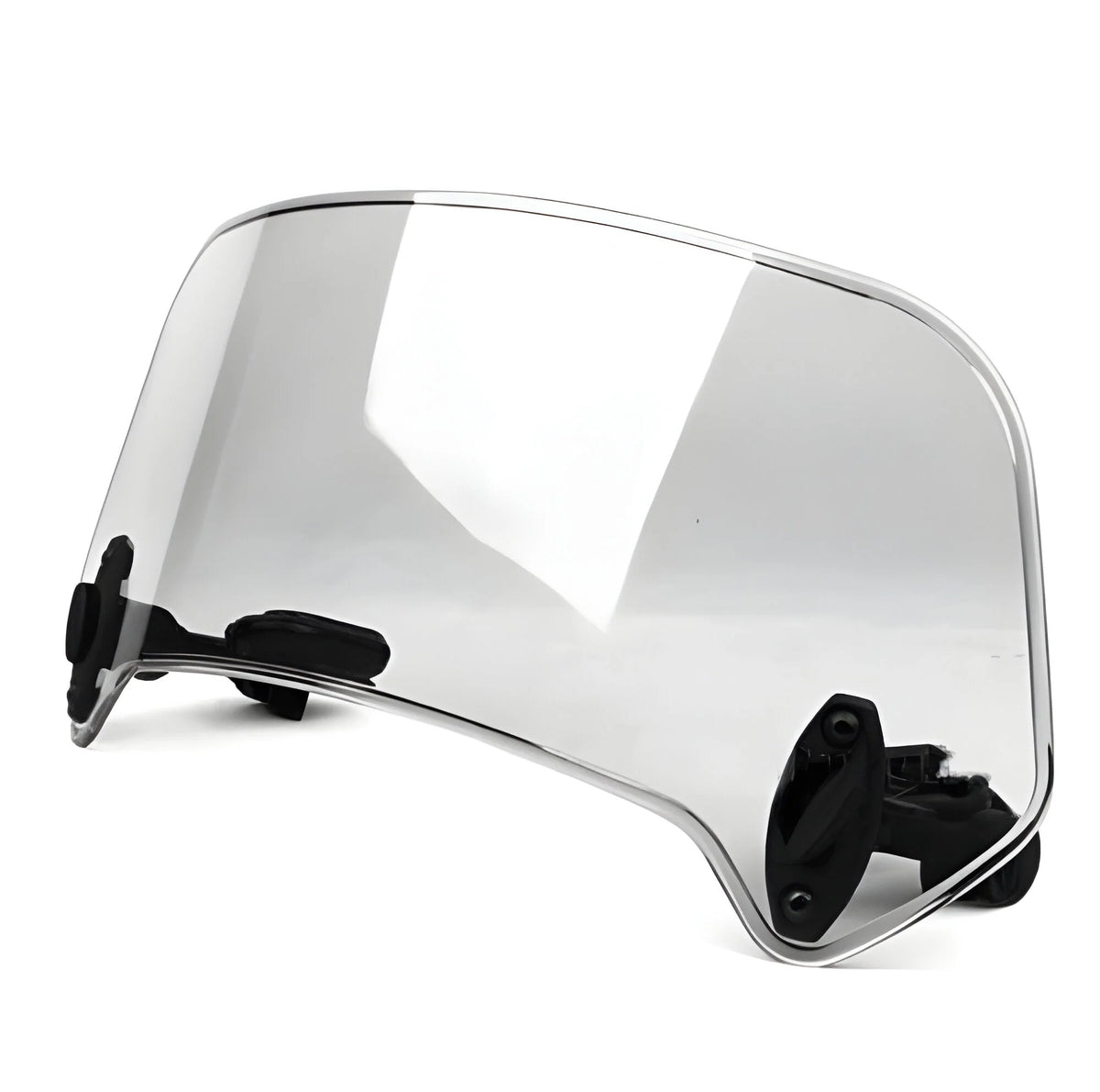 Motorcycle Windshield Extension Adjustable Clamp-On Height & Angle