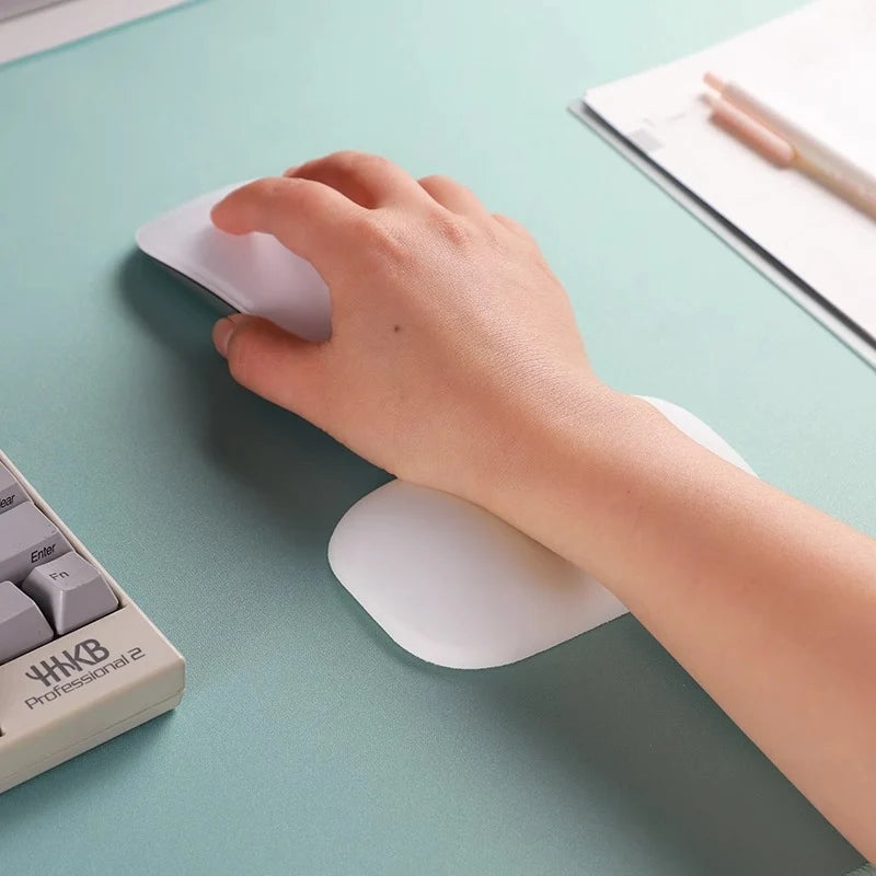 Mouse Wrist Rest Contouring Memory Foam Wipe-Clean Cover