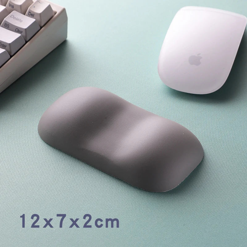 Mouse Wrist Rest Contouring Memory Foam Wipe-Clean Cover
