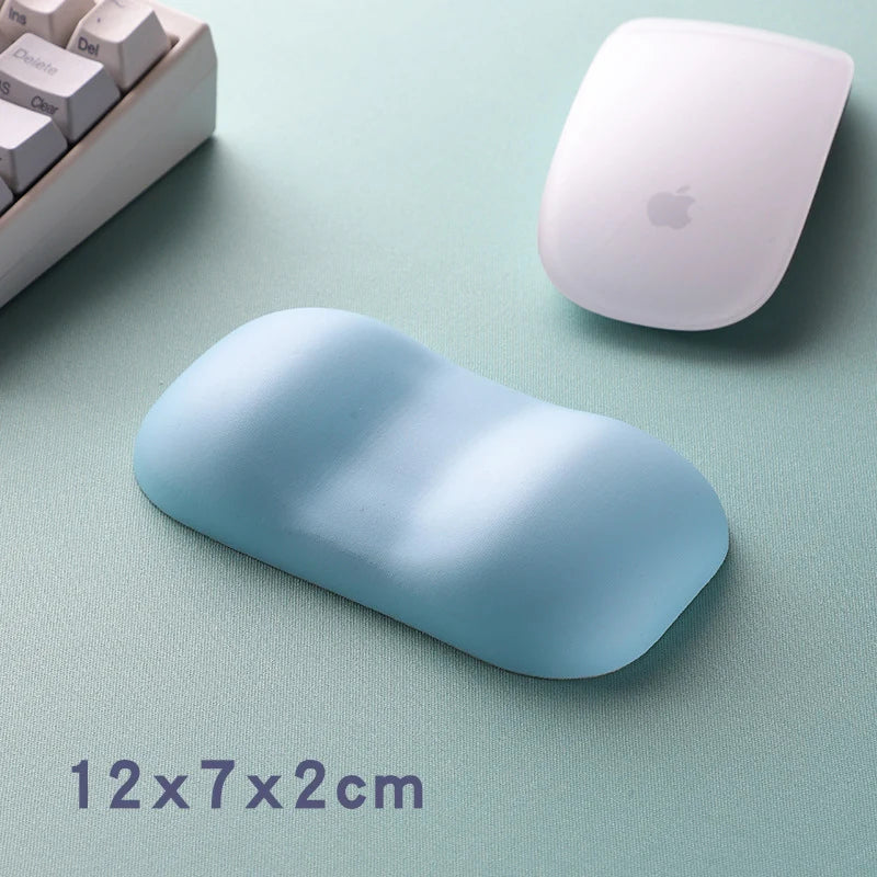 Mouse Wrist Rest Contouring Memory Foam Wipe-Clean Cover