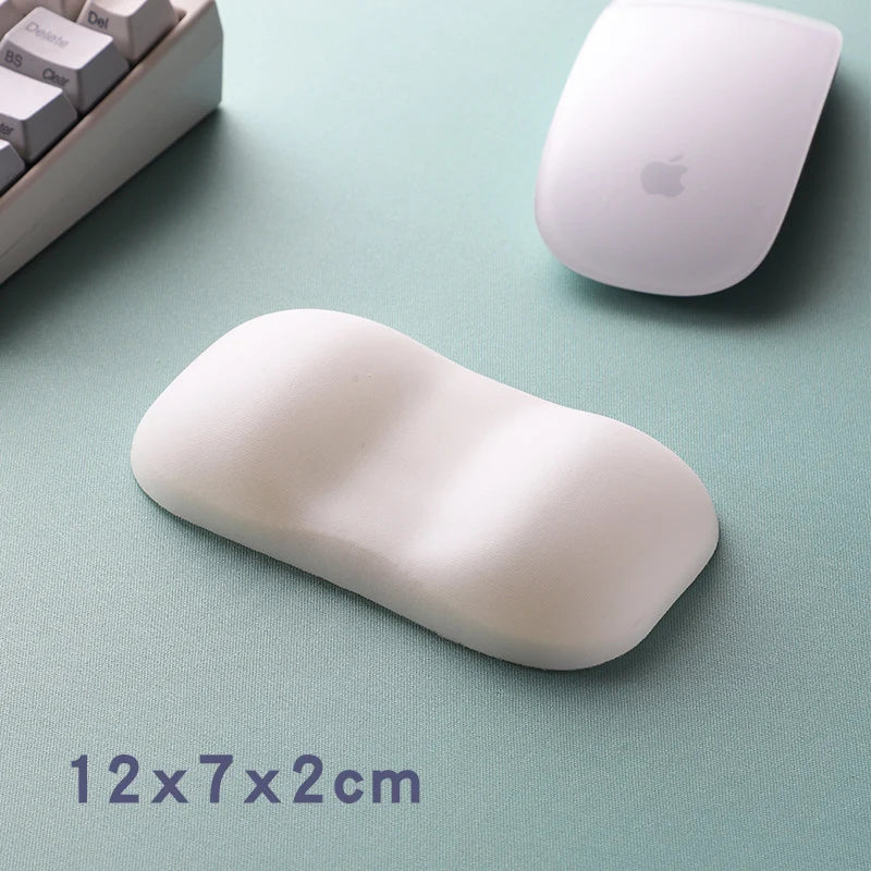 Mouse Wrist Rest Contouring Memory Foam Wipe-Clean Cover