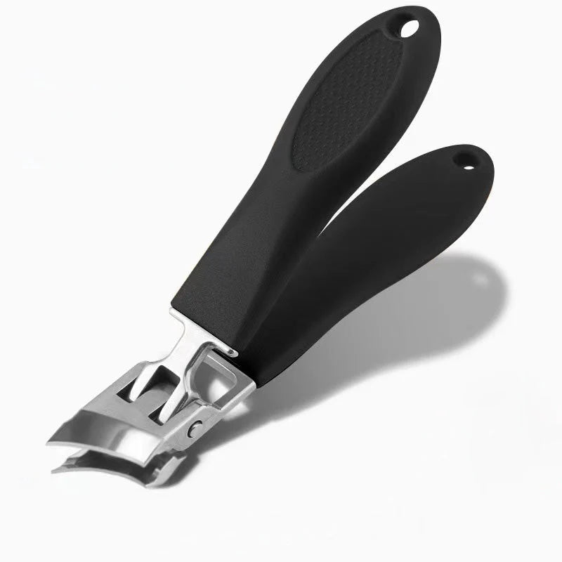 Nail Clipper Extra-Wide Opening Anti-Splash Guard Stainless Steel
