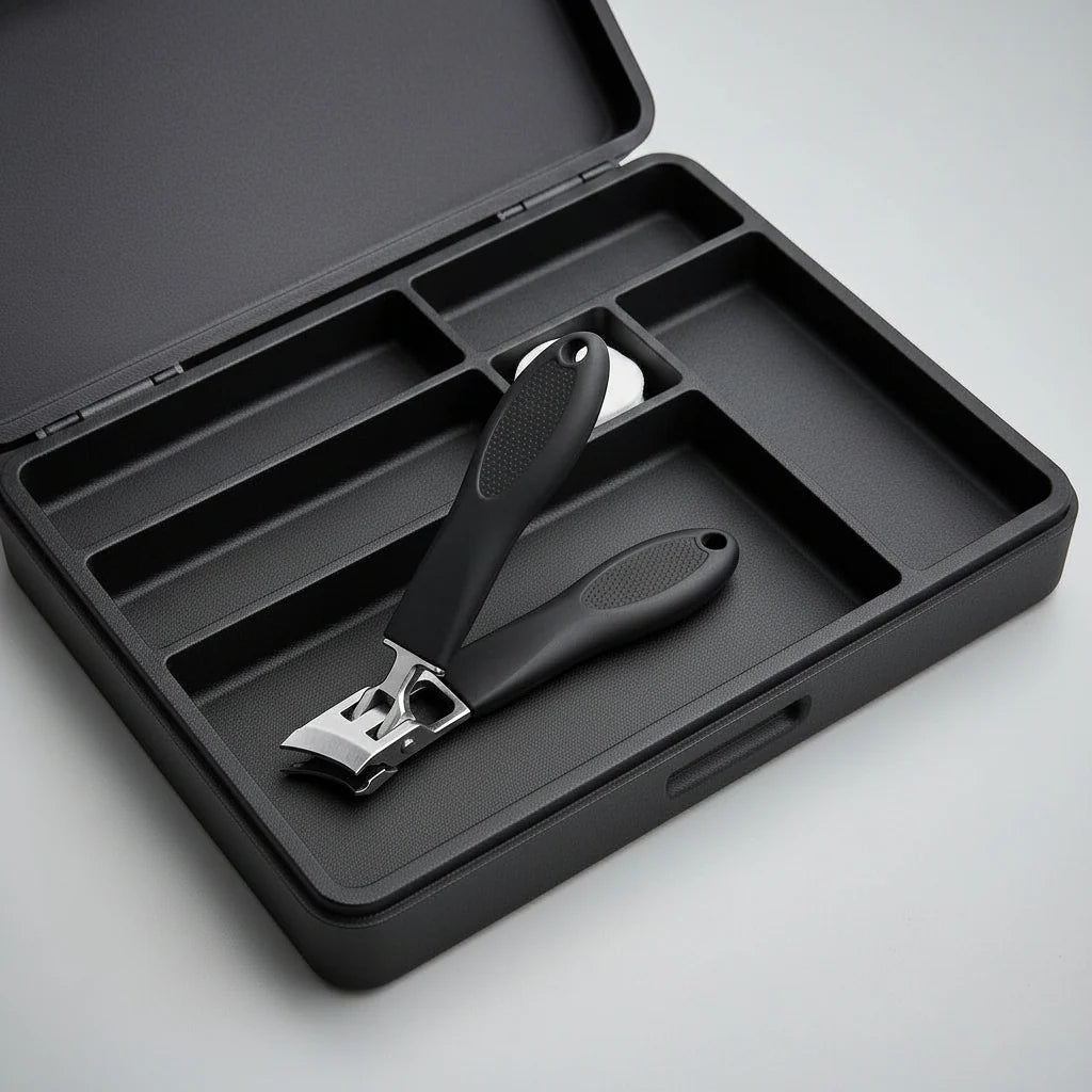 Nail Clipper Stainless Steel Extra-Strong Leverage