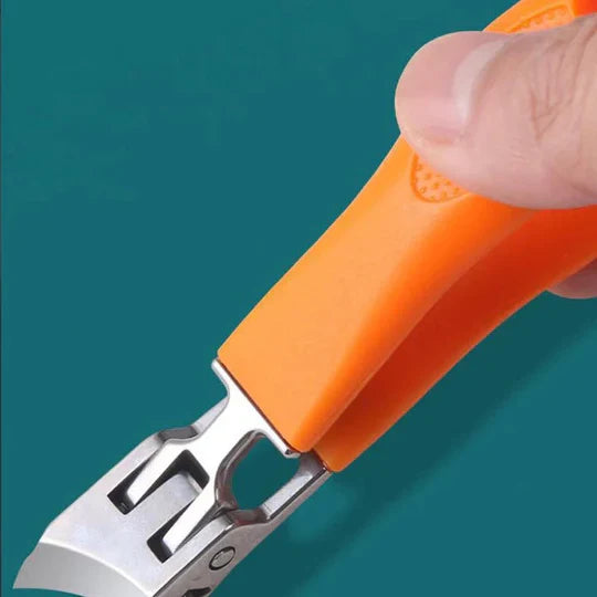 Nail Clippers Stainless Steel Wide Grip for Thick Nails