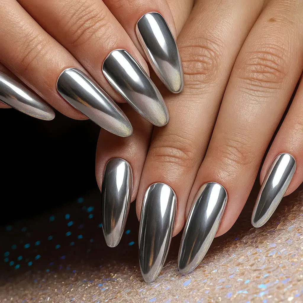 Nail Polish Mirror Chrome Finish Quick-Drying Formula