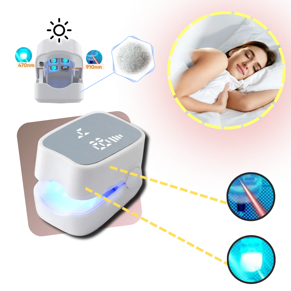 Nail Treatment Device Dual Laser & Blue Light