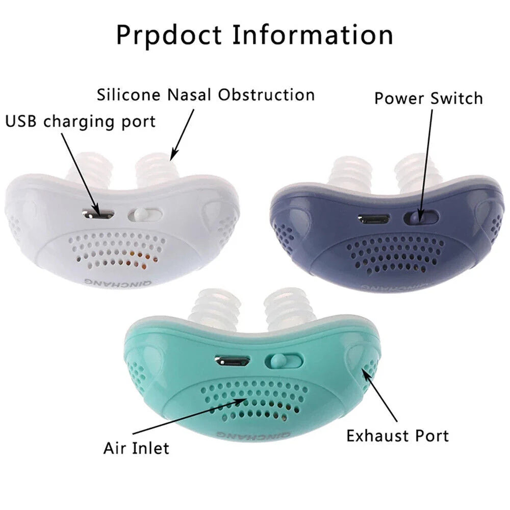 Nasal Airflow Device Cordless Electric Pump Soft Silicone Buds
