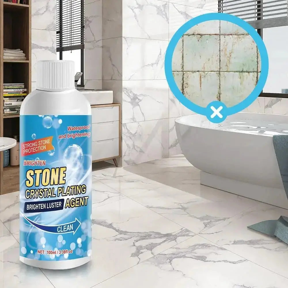 Natural Stone Cleaner Chemical-Free Biodegradable Set of 2
