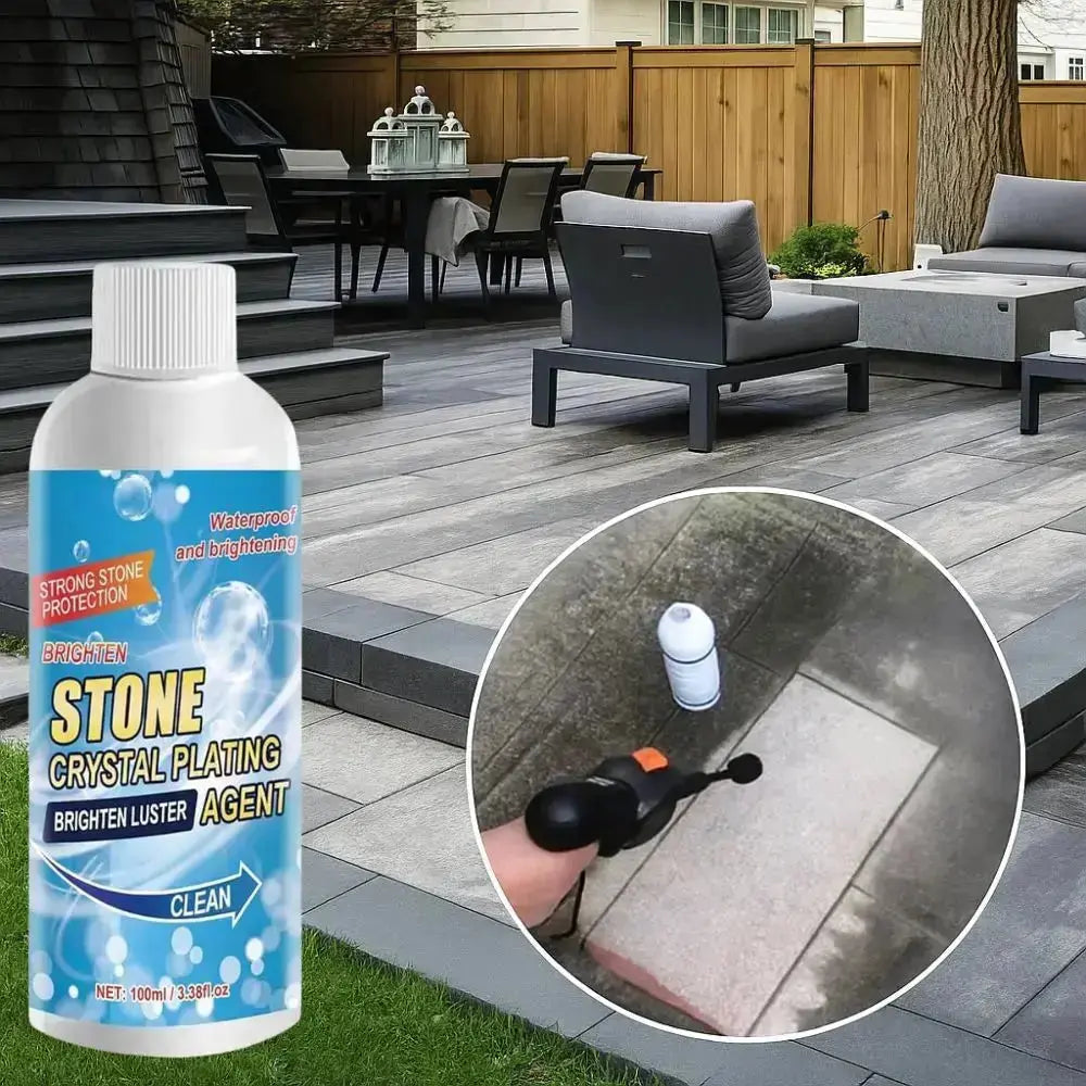 Natural Stone Cleaner Chemical-Free Biodegradable Set of 2