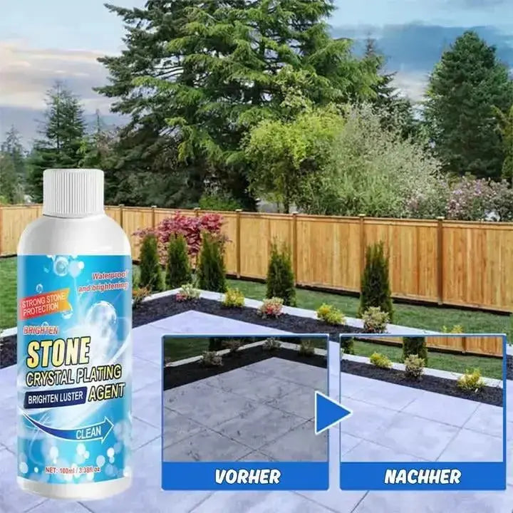 Natural Stone Cleaner Chemical-Free Biodegradable Set of 2