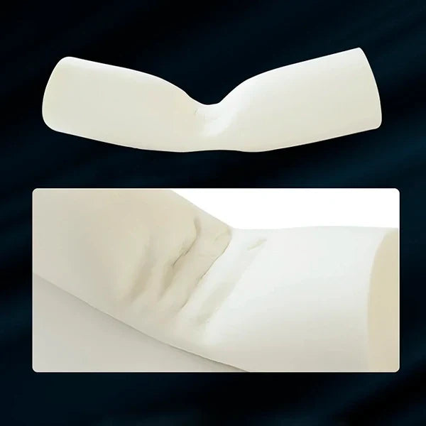 Neck Pillow Memory Foam Ergonomic Cotton Cover Three Sizes