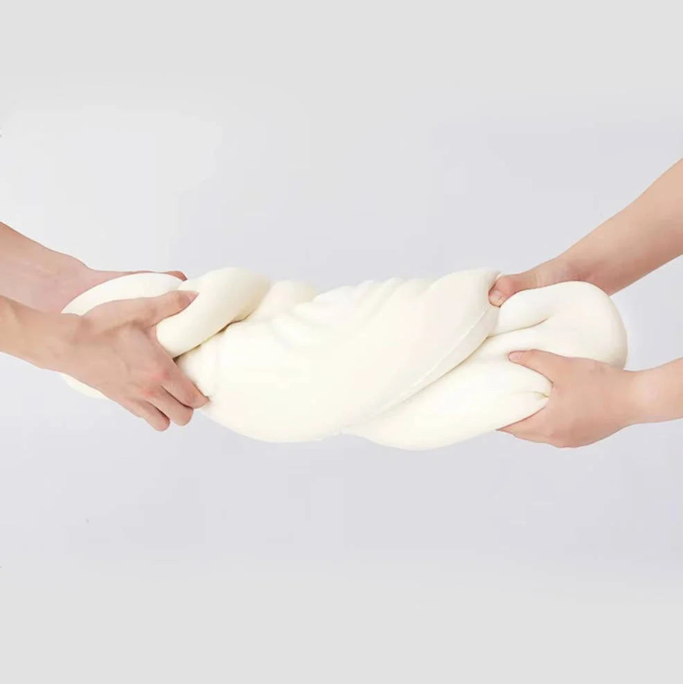 Neck Support Pillow Contoured Memory Foam Cooling Cover