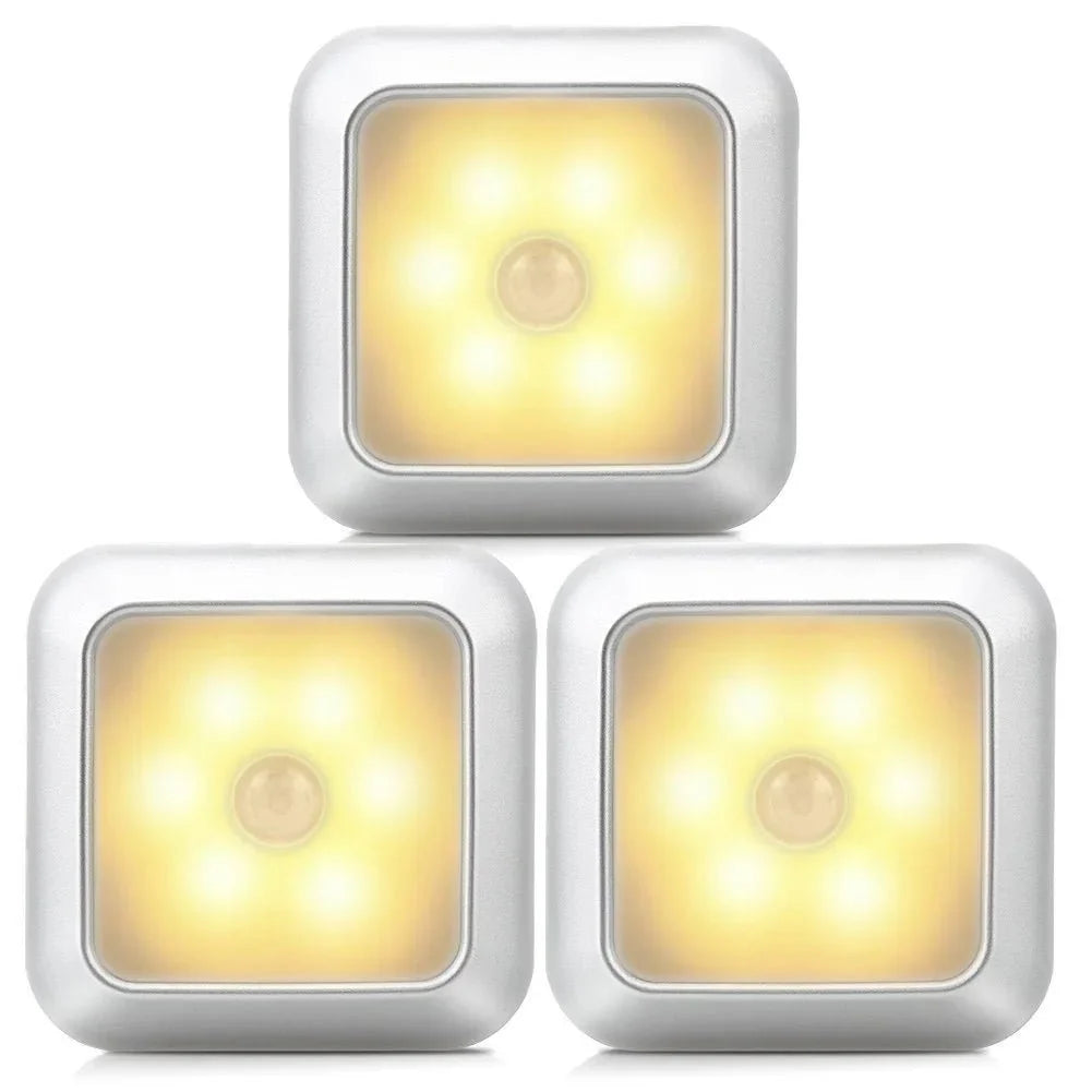 Night Light Motion-Activated Soft LED Battery-Powered
