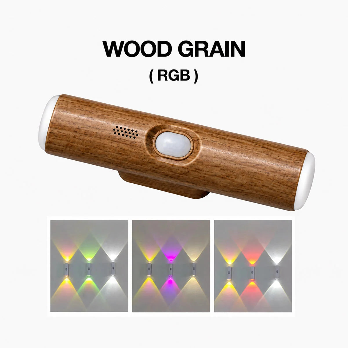 Night Light Motion Sensor Magnetic Mount RGB Lighting