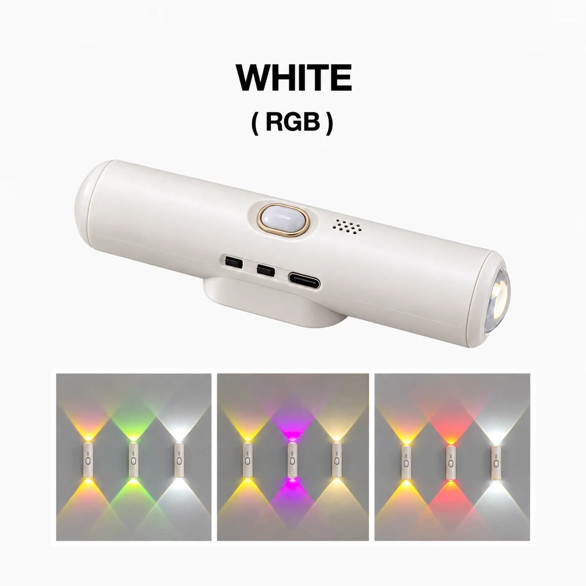 Night Light Motion Sensor Magnetic Mount RGB Lighting