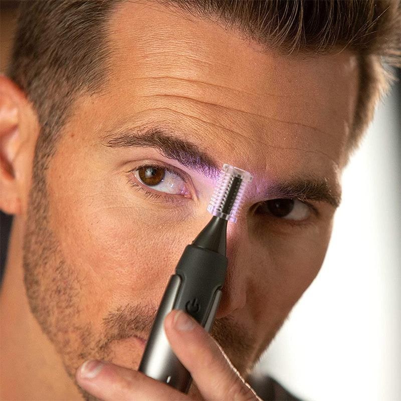Nose And Ear Trimmer Precision Cutting Head Built-In LED Light