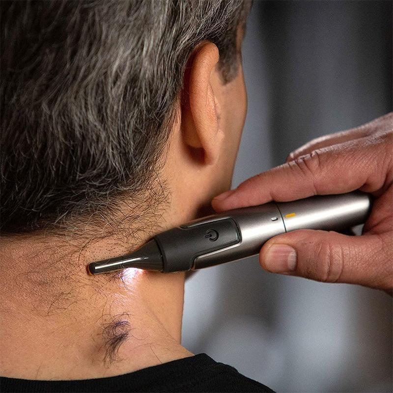 Nose And Ear Trimmer Precision Cutting Head Built-In LED Light