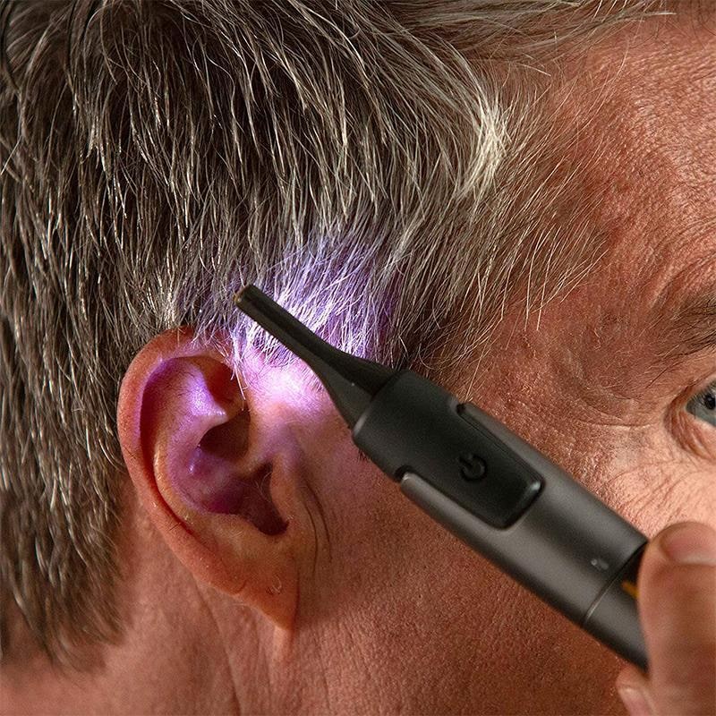 Nose And Ear Trimmer Precision Cutting Head Built-In LED Light