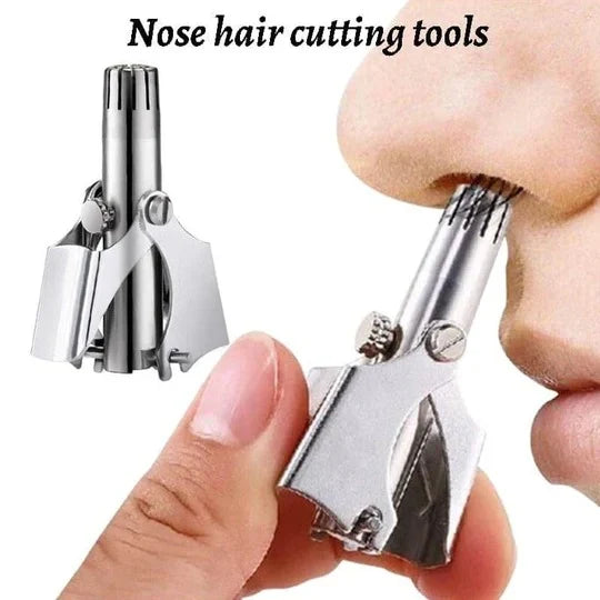 Nose & Ear Trimmer Manual Hand-Turn Compact