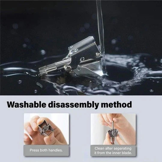 Nose & Ear Trimmer Manual Hand-Turn Compact