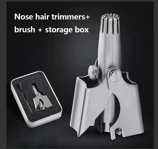 Nose & Ear Trimmer Manual Hand-Turn Compact