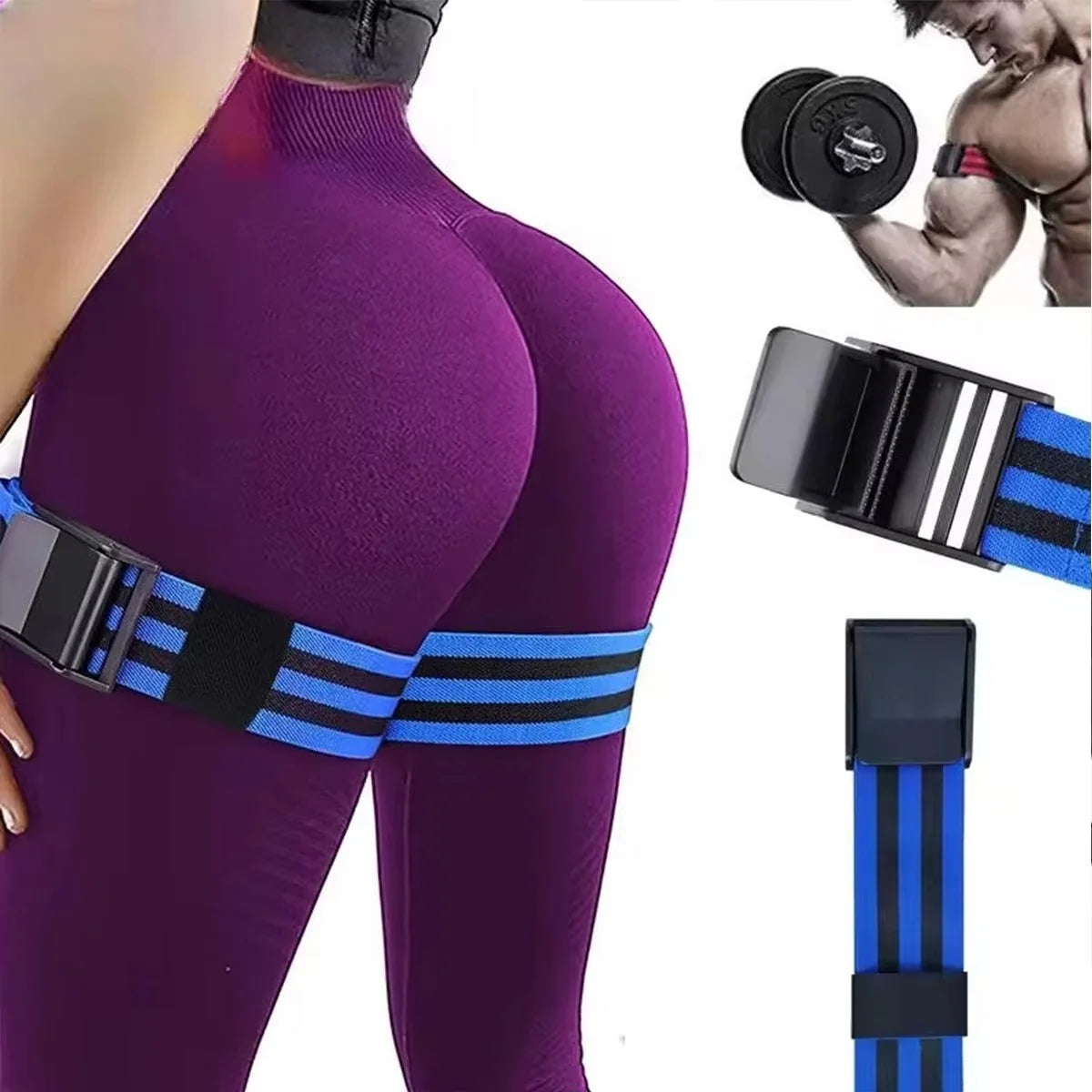 Occlusion Training Bands Adjustable Buckle Set of 2
