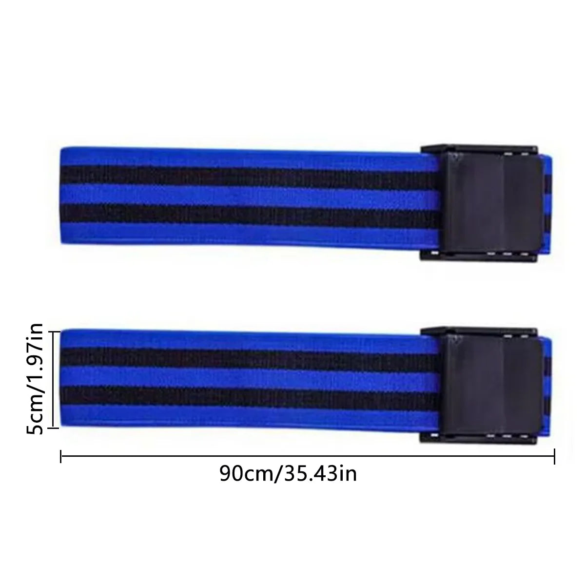 Occlusion Training Bands Adjustable Buckle Set of 2