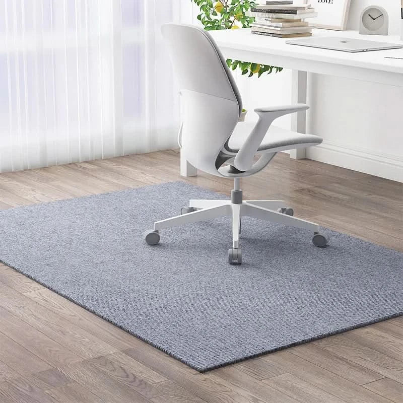 Office Chair Mat Water-Repellent Polyester Non-Slip Backing