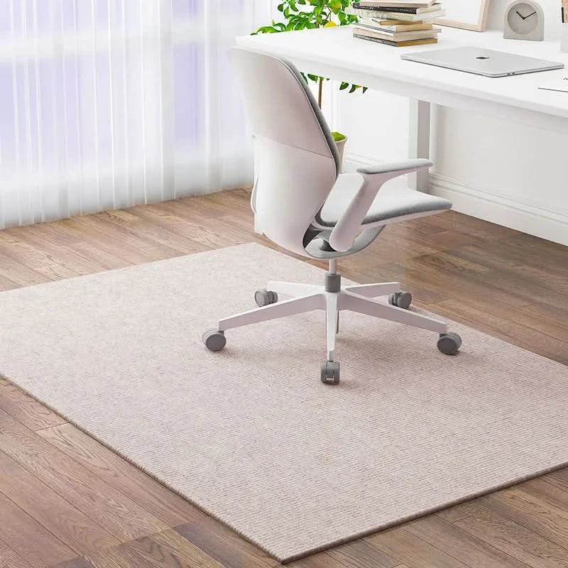 Office Chair Mat Water-Repellent Polyester Non-Slip Backing