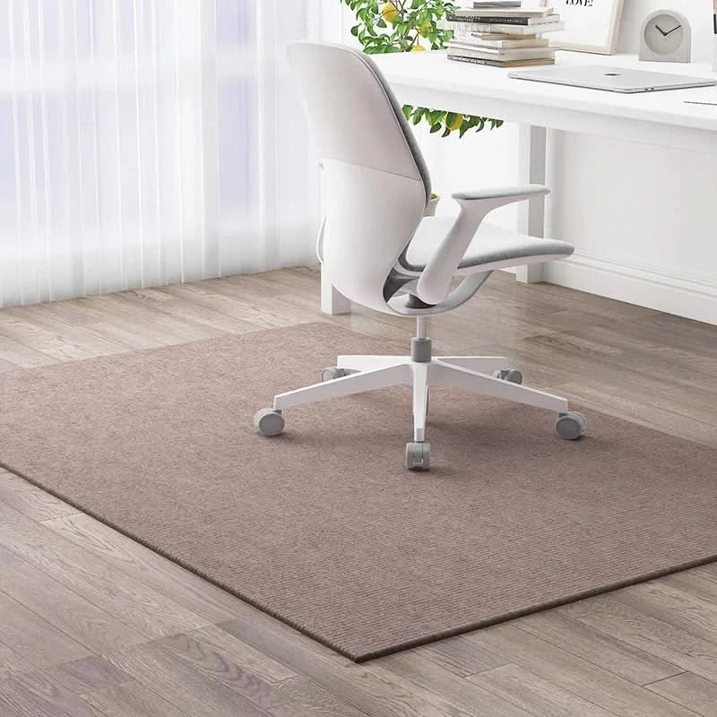 Office Chair Mat Water-Repellent Polyester Non-Slip Backing