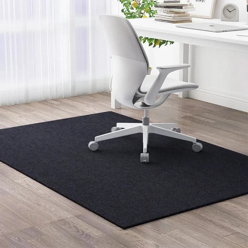 Office Chair Mat Water-Repellent Polyester Non-Slip Backing