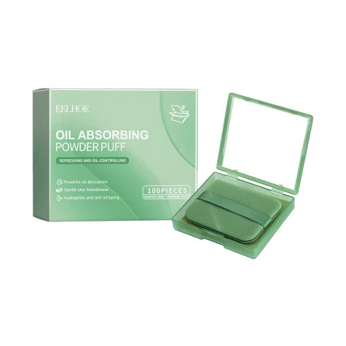 Oil Blotting Papers Flax Fiber Shine-Absorbing Travel Size