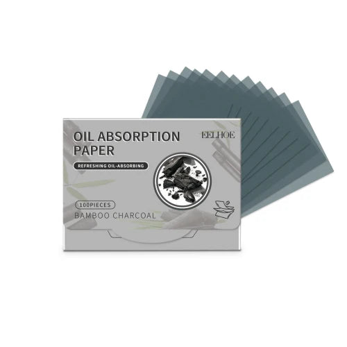 Oil Blotting Papers Flax Fiber Shine-Absorbing Travel Size