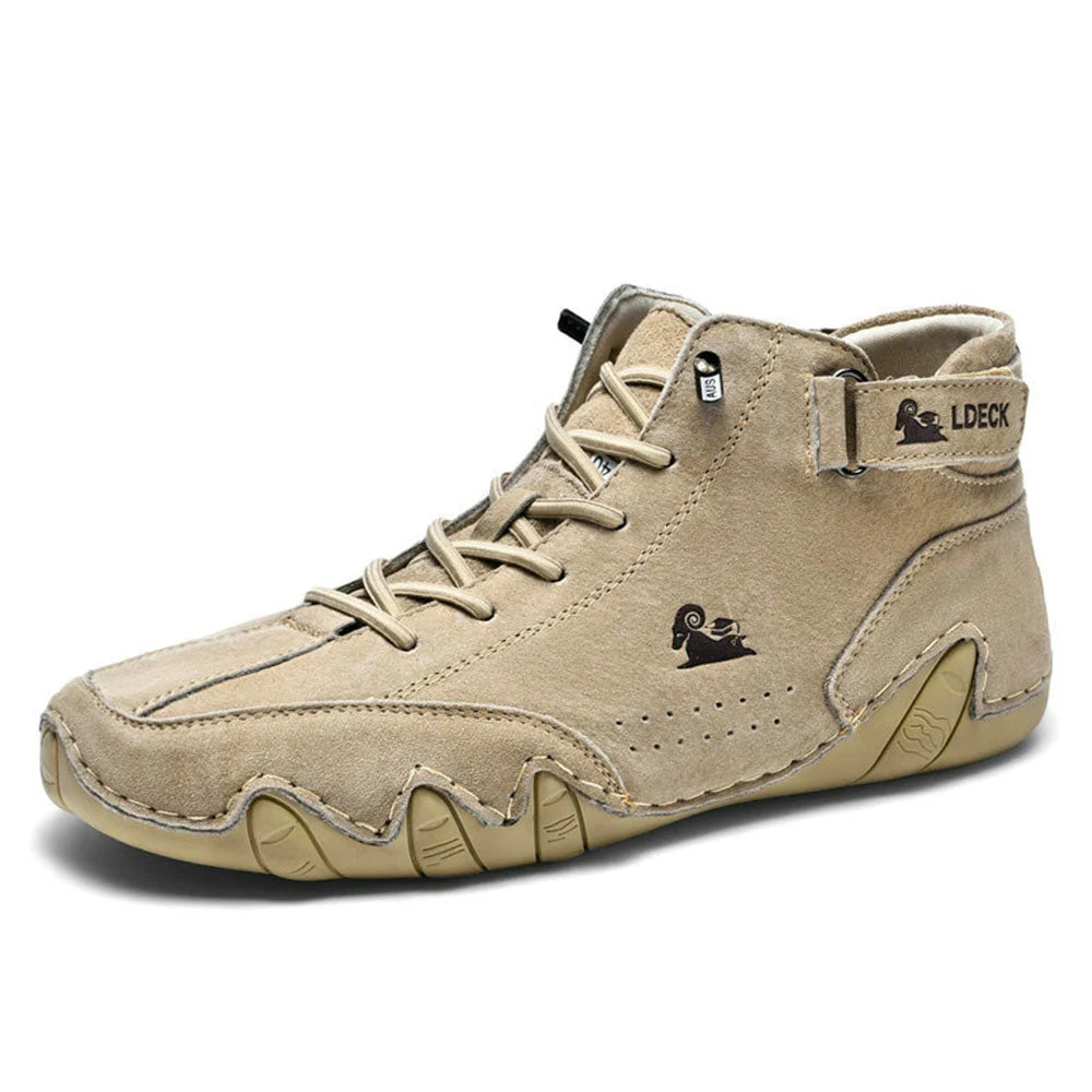 Orthopedic Shoes Waterproof Breathable Leather Slip-Resistant