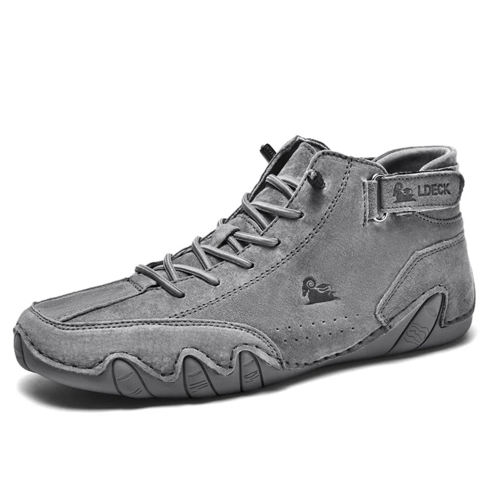 Orthopedic Shoes Waterproof Breathable Leather Slip-Resistant
