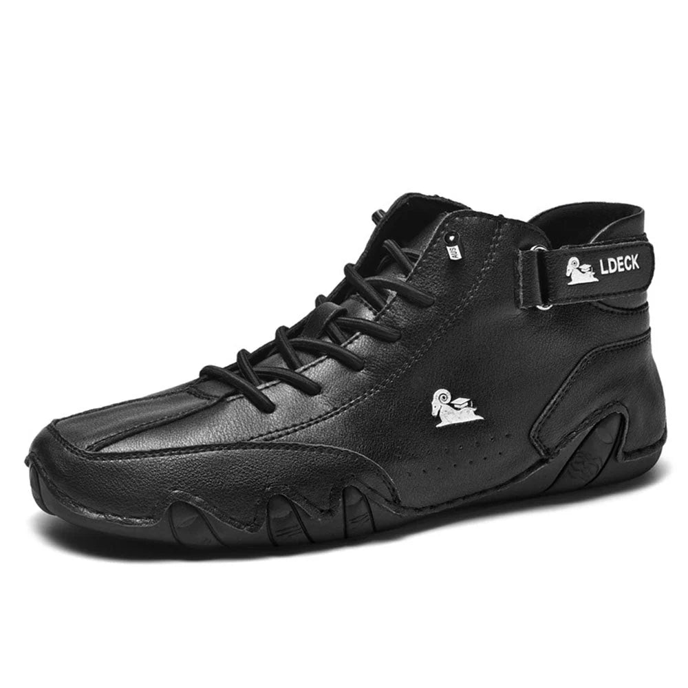 Orthopedic Shoes Waterproof Breathable Leather Slip-Resistant