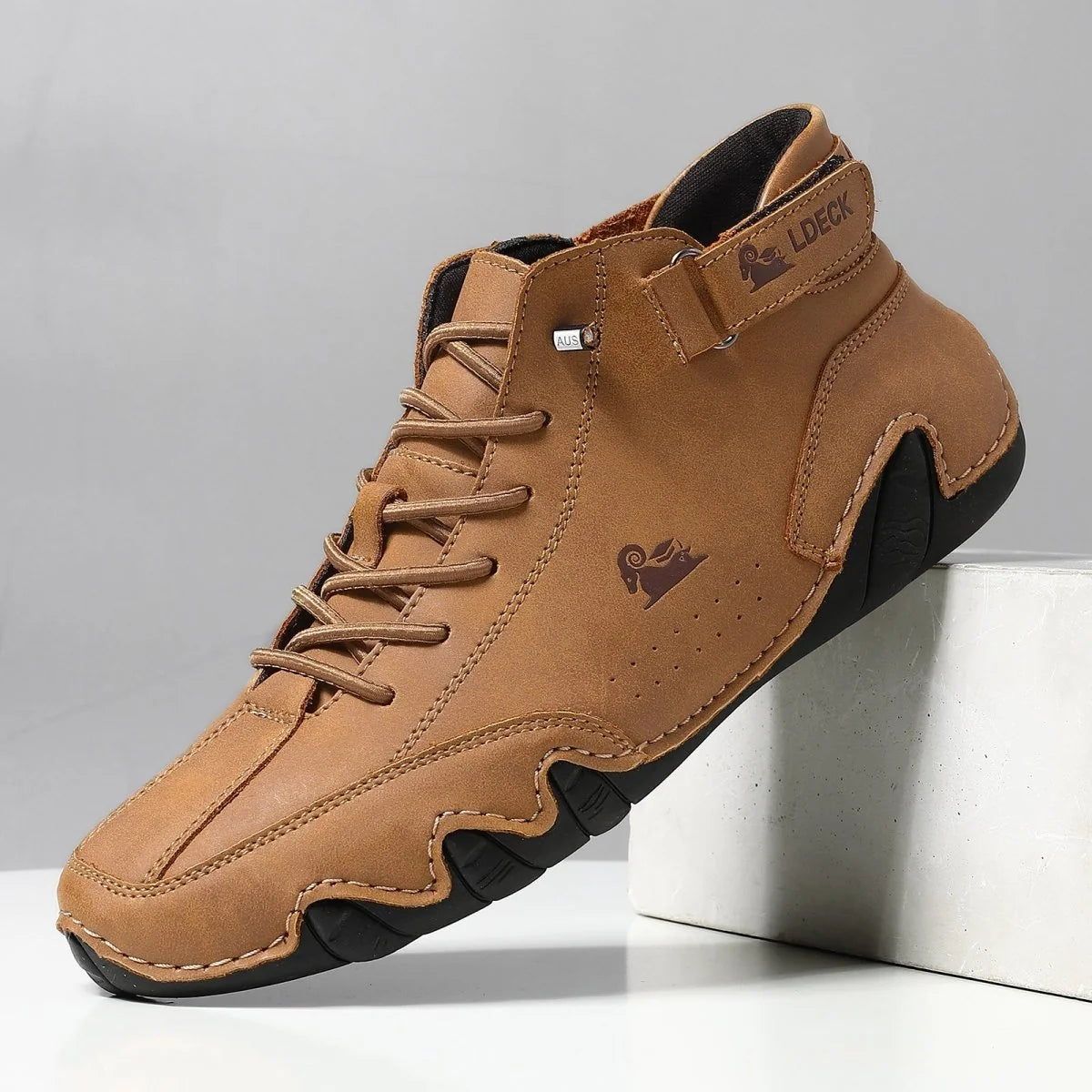 Orthopedic Shoes Waterproof Breathable Leather Slip-Resistant