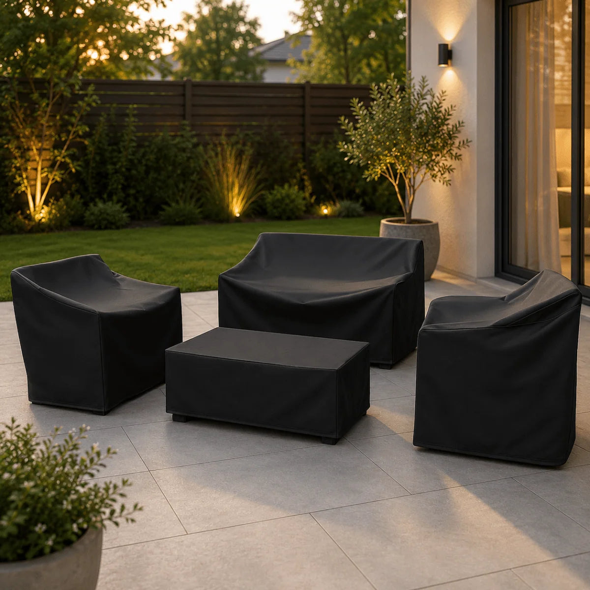 Outdoor Furniture Cover Water-Repellent Dust-Repellent Foldable