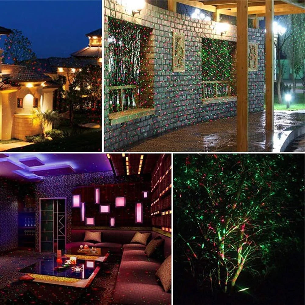Outdoor Laser Projector 1000 Red & Green Dots