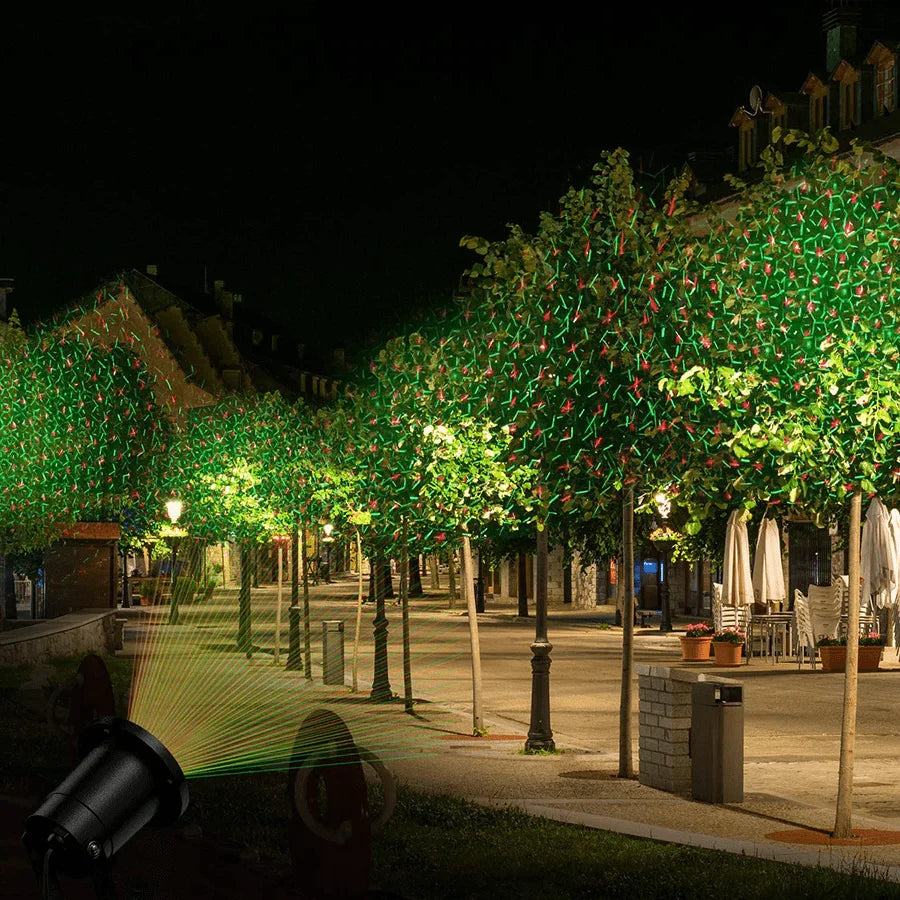Outdoor Laser Projector 1000 Red & Green Dots