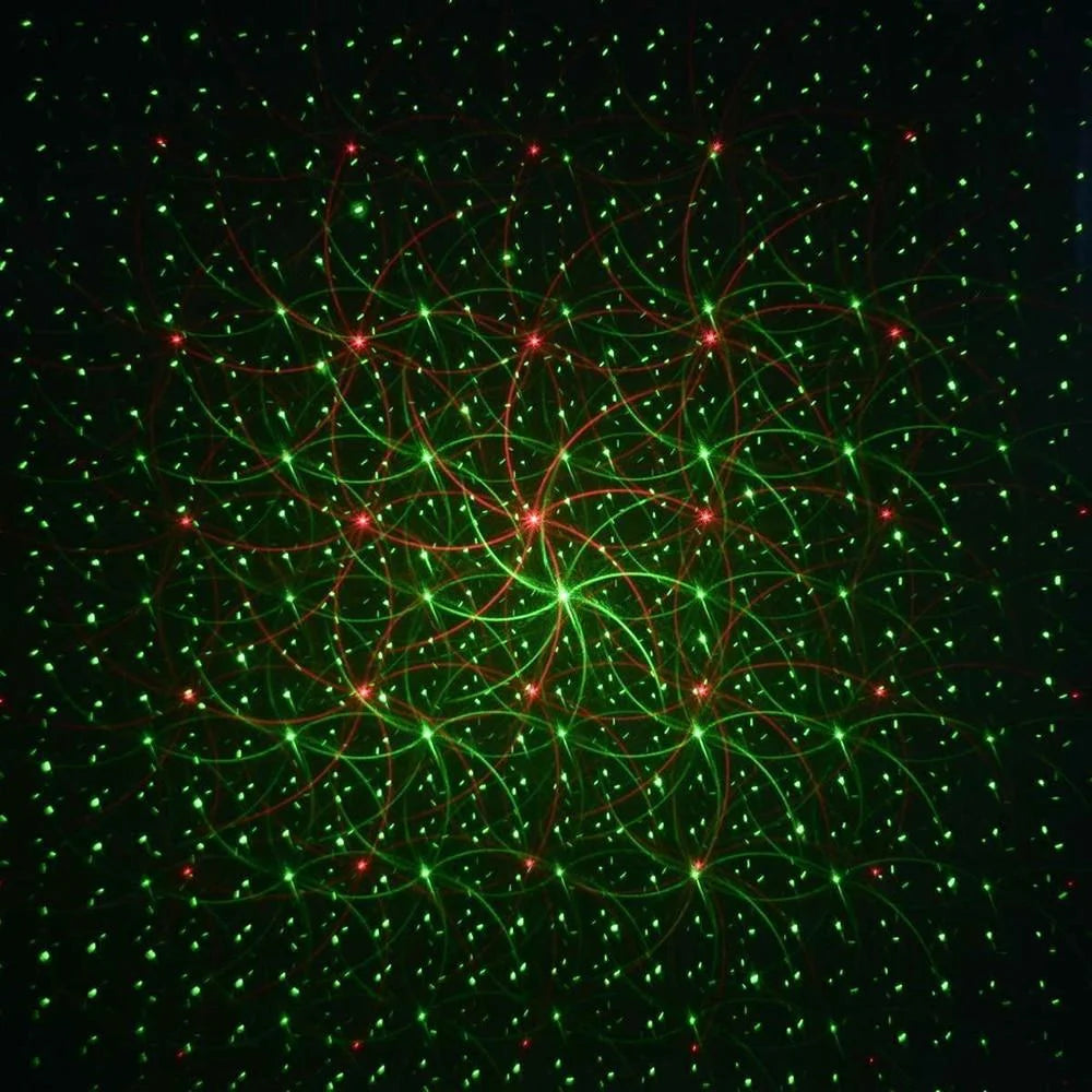 Outdoor Laser Projector 1000 Red & Green Dots