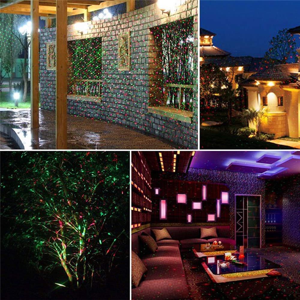 Outdoor Laser Projector Red & Green Remote Weatherproof