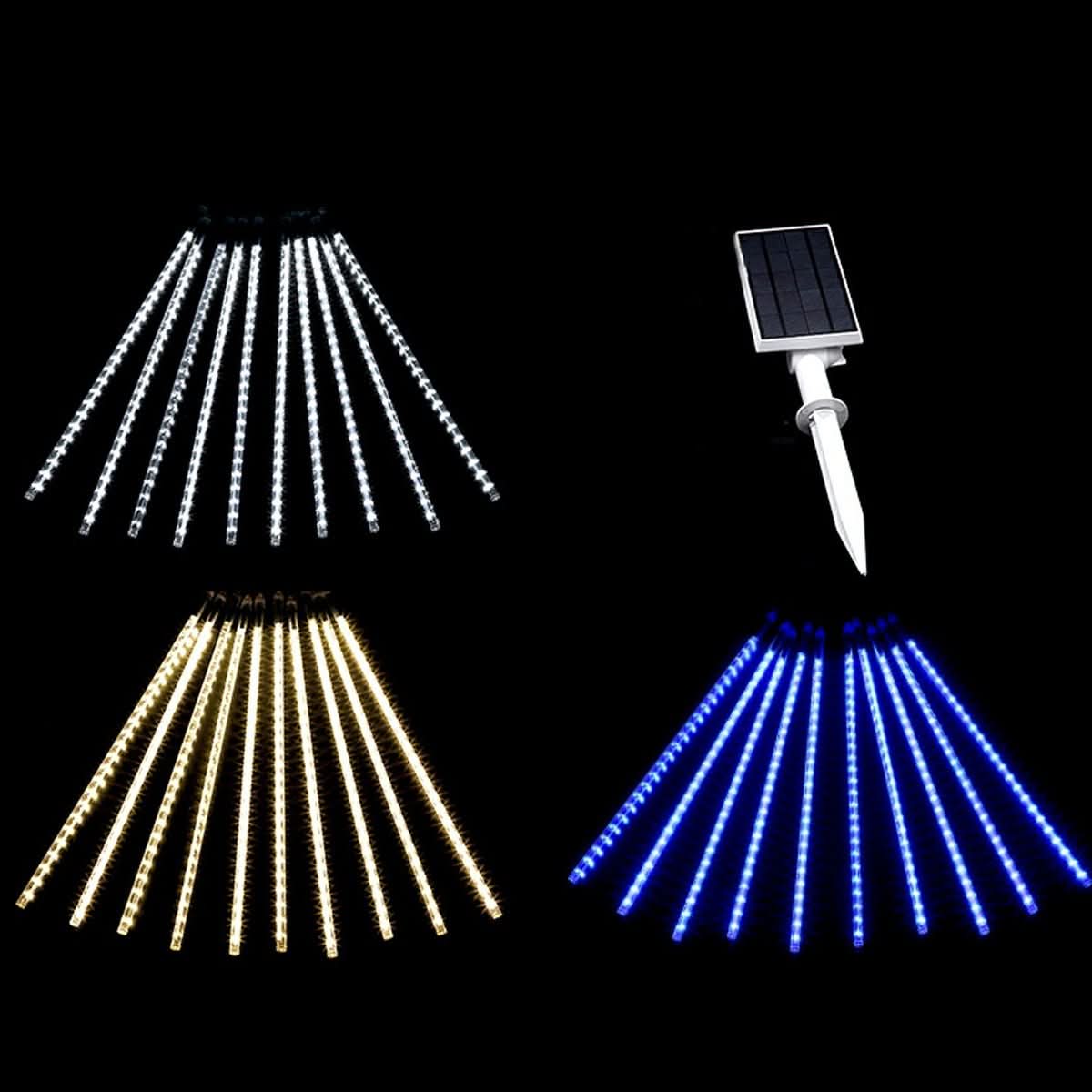 Outdoor Solar Lights Meteor Shower Effect IP65 Rated